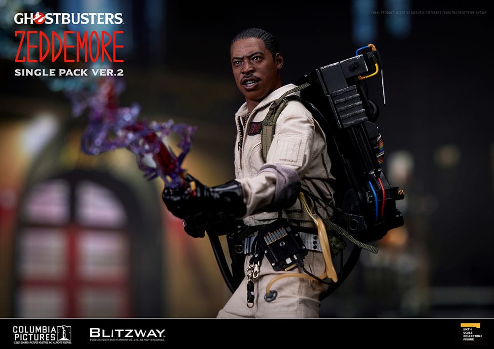 Ghostbusters Action Figure 1/6 Winston Zeddemore Ver. 2 31 cm Blitzway