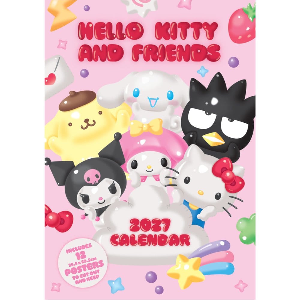 Calendario Poster A3 2027 Hello Kitty - Pyramid International