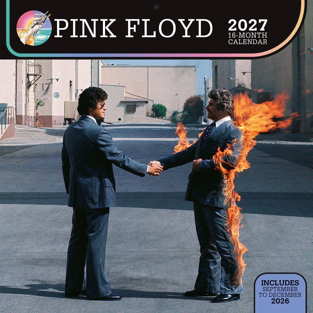 Calendario 2027 Pink Floyd 30 x 30 cm Pyramid International