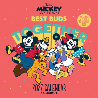 Calendario 2027 Mickey & Friends 30 x 30 cm - Pyramid International
