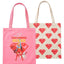 Set 2 Borse Tote DC Comics Superman e Supergirl Cerdá