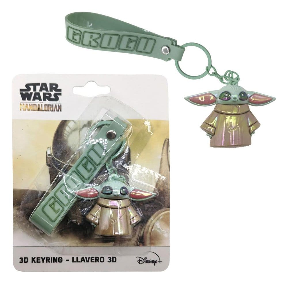 Portachiavi 3D Star Wars The Mandalorian Grogu Cerdá