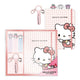 Set di cancelleria Sanrio Hello Kitty - Quaderno, portachiavi e clip - Cerdá