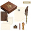 Set di cancelleria per calligrafia Harry Potter con penna d'oca e timbro in legno Cerda