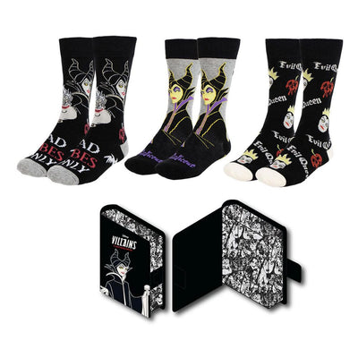 Disney Villains Calzini 3 Paia Taglia 36-43 Cerdá