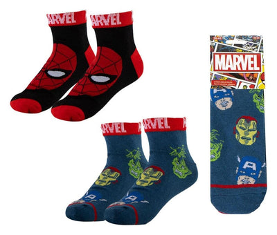 Marvel Calzini Corti 2-Pack Taglia 38-45 Cerdá
