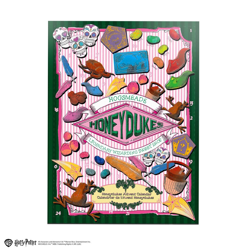 Harry Potter Calendario dell'Avvento Honeydukes – 24 Regali a Tema – Cinereplicas