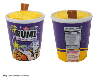 KPop Demon Hunters Squishy Anti Stress Figure Rumi Superstar Flavor Noodles - Cinereplicas