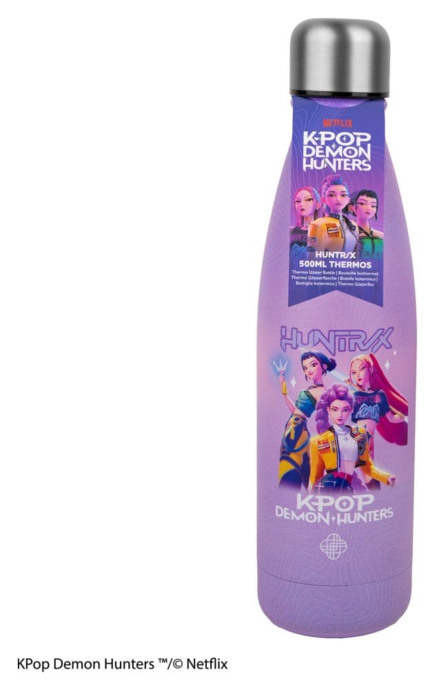 Borraccia KPop Demon Hunters HUNTR/X in acciaio inox 500 ml Cinereplicas
