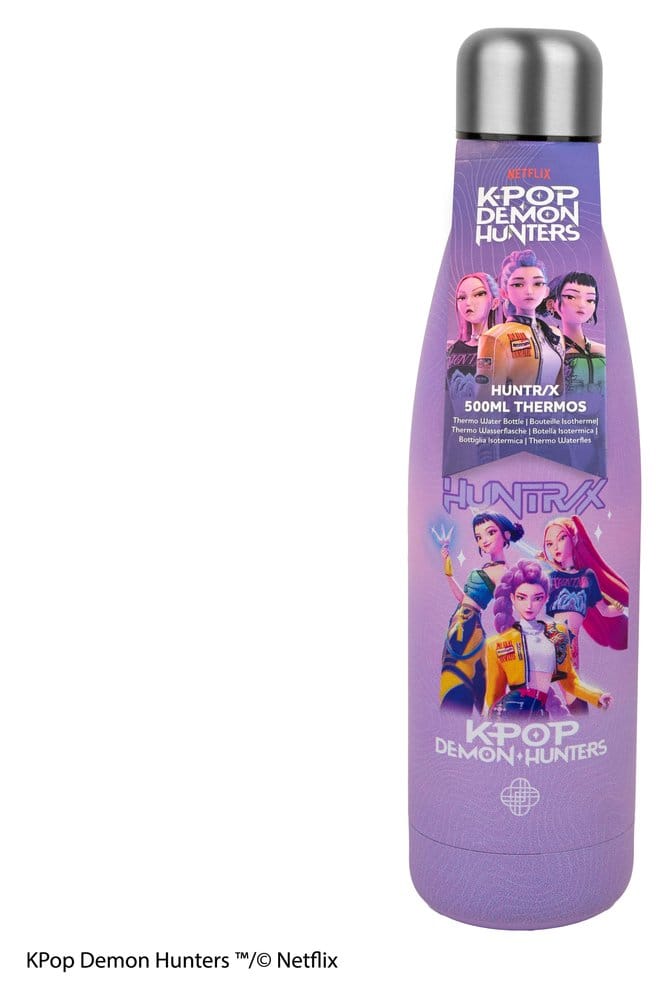 Borraccia KPop Demon Hunters HUNTR/X in acciaio inox 500 ml Cinereplicas