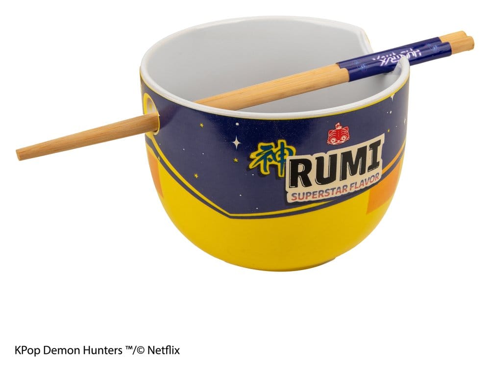 Ciotola per Ramen con Bacchette KPop Demon Hunters Rumi Superstar Flavor Cinereplicas