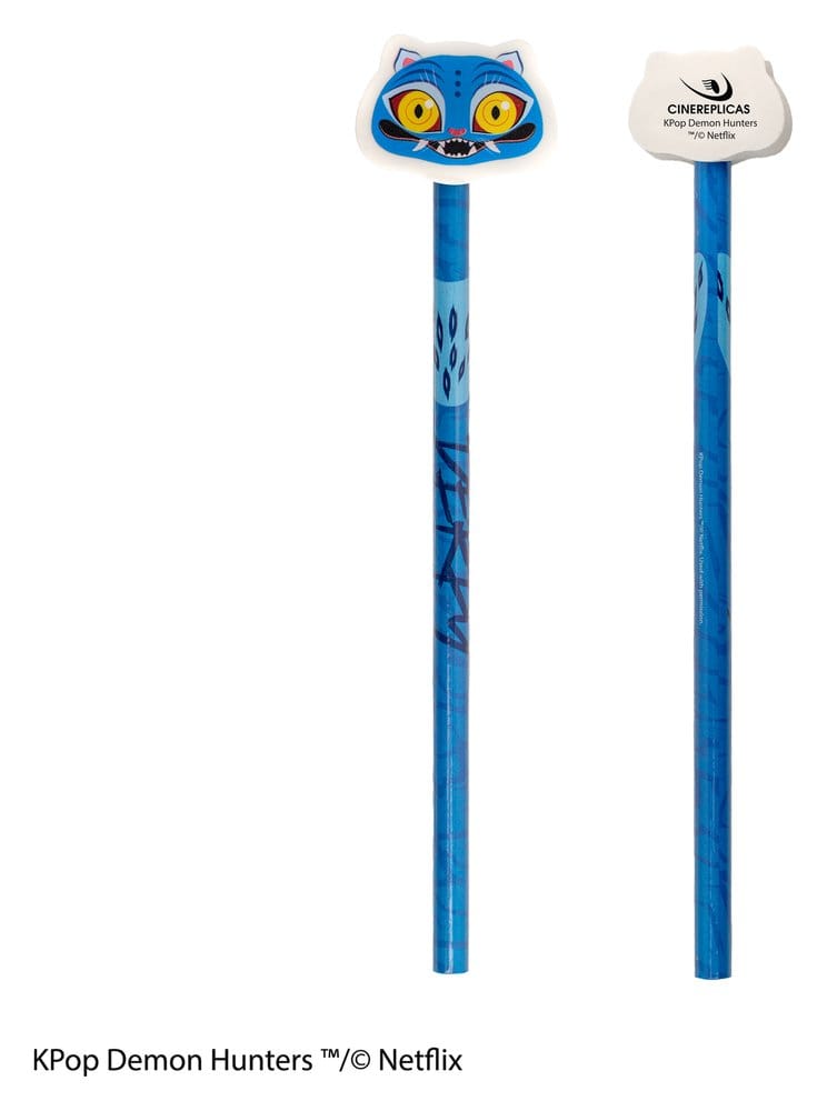 KPop Demon Hunters Matite e Gomme Serie 1 Display da 30 Pezzi Cinereplicas