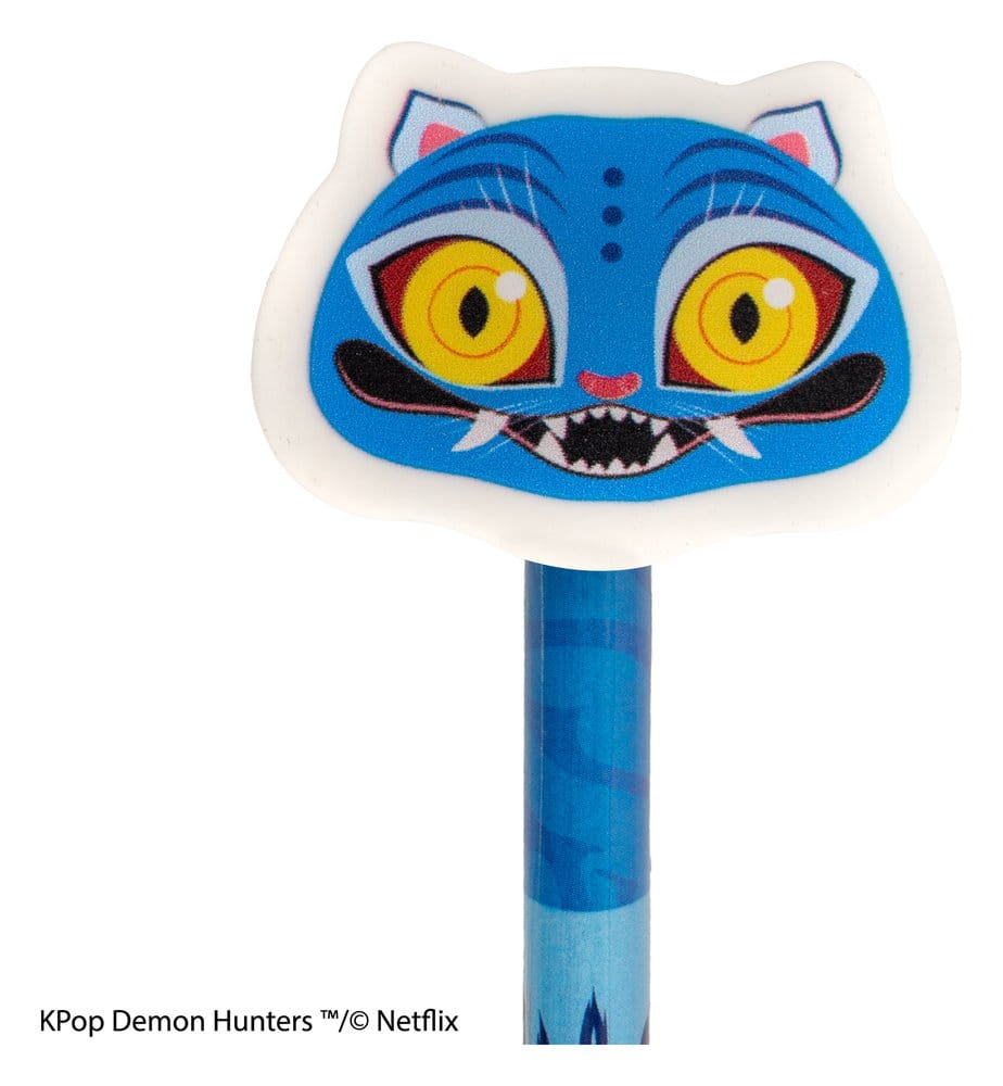KPop Demon Hunters Matite e Gomme Serie 1 Display da 30 Pezzi Cinereplicas