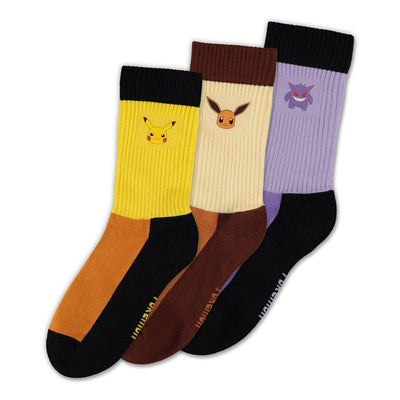 Pokémon Calzini 3-Pack Starter Pokémon Taglia 43-46 Difuzed