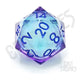 CritStones D20 Liquid Core Moonlight Mystery Dado 3 cm Glassstaff