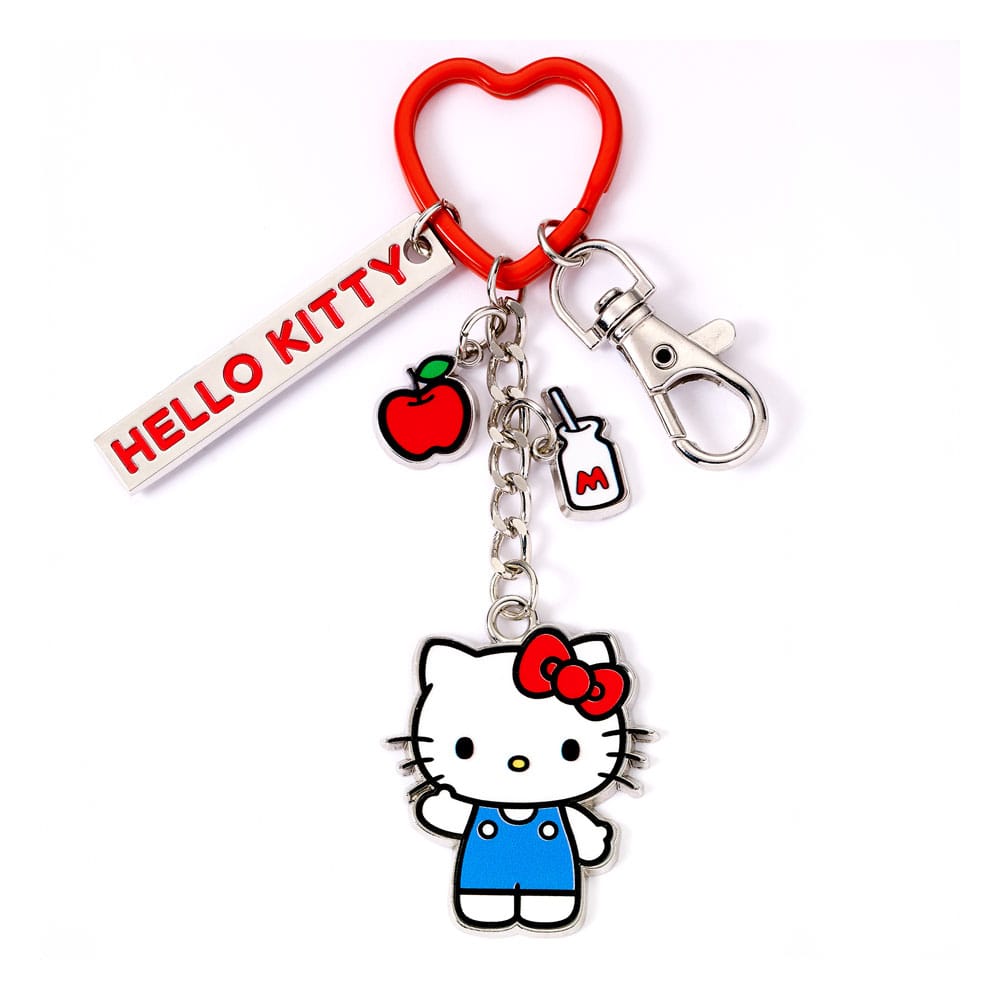 Hello Kitty Portachiavi con Ciondoli 15 cm - The Carat Shop