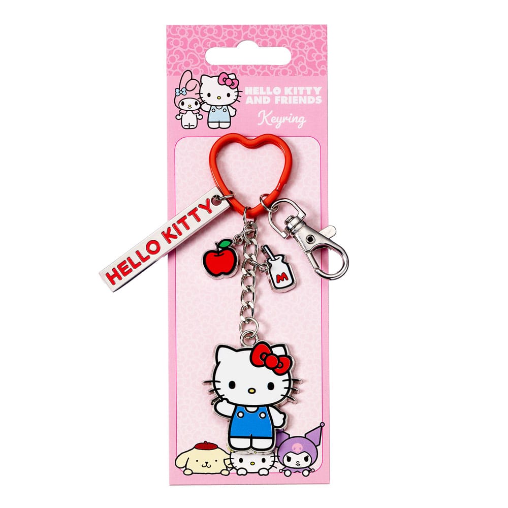 Hello Kitty Portachiavi con Ciondoli 15 cm - The Carat Shop