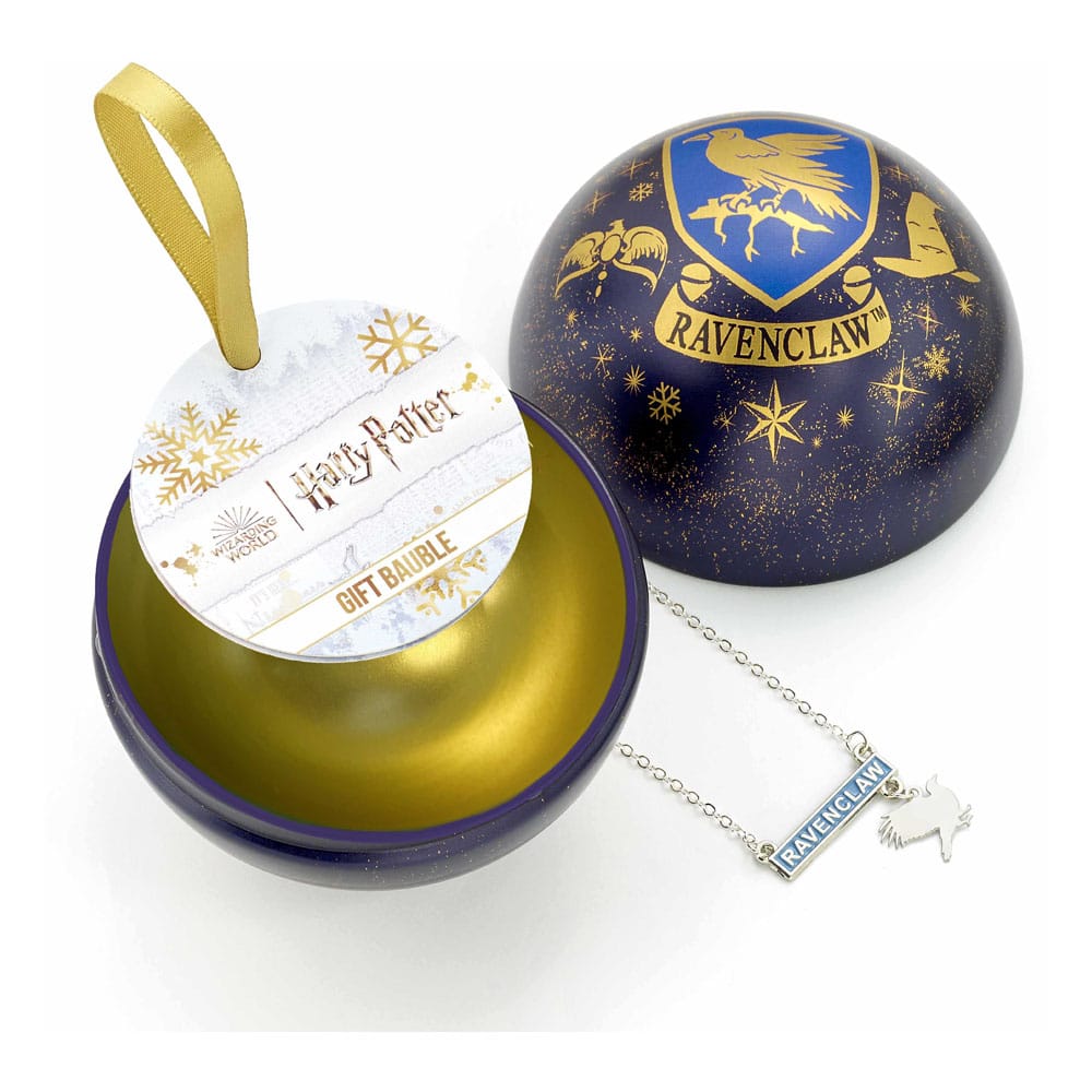 Harry Potter Decorazione per Albero con Collana Corvonero The Carat Shop