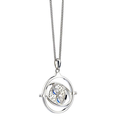Harry Potter Gira Tempo Ciondolo e Collana in Argento Sterling