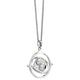 Harry Potter Gira Tempo Ciondolo e Collana in Argento Sterling