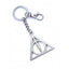 Harry Potter Portachiavi Deathly Hallows placcato argento - The Carat Shop