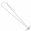 Harry Potter Ciondolo e Collana Golden Snitch Placcato Argento