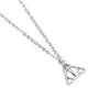 Harry Potter Ciondolo e Collana Deathly Hallows – Argentato – The Carat Shop
