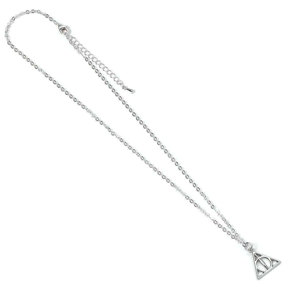 Harry Potter Ciondolo e Collana Deathly Hallows – Argentato – The Carat Shop
