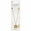 Harry Potter Girotempo Fisso Ciondolo e Collana Placcati Oro - The Carat Shop