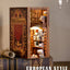 CuteBee Eternal Bookstore Book Nook - Kit Modellismo 3D in Legno 23x11 cm