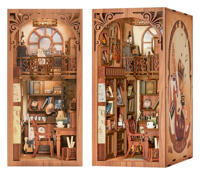 CuteBee Book Nook The Secret Rhythm – Kit Modellismo 3D in Legno 23x11 cm