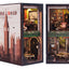 CuteBee Book Nook Rose Detective Agency – Kit Modellismo 3D in Legno 23 x 11 cm