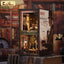 CuteBee Book Nook Rose Detective Agency – Kit Modellismo 3D in Legno 23 x 11 cm