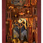 Book Nook Flame Common Room 23 x 11 cm - CuteBee Kit 3D in Legno
