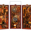 Book Nook Flame Common Room 23 x 11 cm - CuteBee Kit 3D in Legno