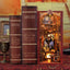 Book Nook Flame Common Room 23 x 11 cm - CuteBee Kit 3D in Legno