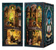 CuteBee Book Nook Darkness Common Room – Modellino 3D in legno 23 x 11 cm