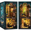 CuteBee Book Nook Darkness Common Room – Modellino 3D in legno 23 x 11 cm