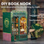 CuteBee Book Nook Owl Bookstore – Kit Modellismo 3D in Legno 17x12 cm
