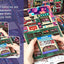 CuteBee Book Nook Hong Kong Neon Light – Kit Modellismo 3D in Legno 13 x 17 cm