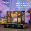 CuteBee Book Nook Hong Kong Neon Light – Kit Modellismo 3D in Legno 13 x 17 cm