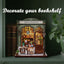 CuteBee Miniature House Kit Libreria in Miniatura 20x16 cm