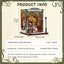 CuteBee Miniature House Kit Libreria in Miniatura 20x16 cm