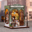 CuteBee Miniature House Kit Libreria in Miniatura 20x16 cm