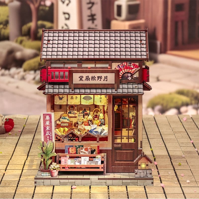 CuteBee Miniature House Model Kit Tsukino Eogi-dou 19 x 14 cm