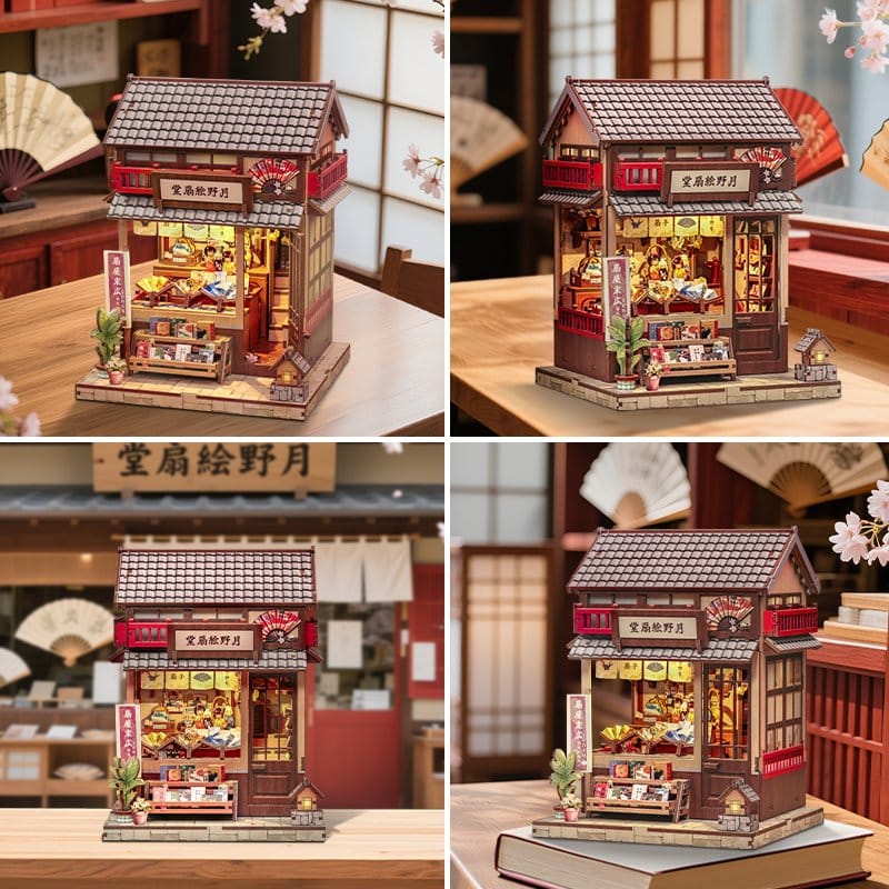 CuteBee Miniature House Model Kit Tsukino Eogi-dou 19 x 14 cm