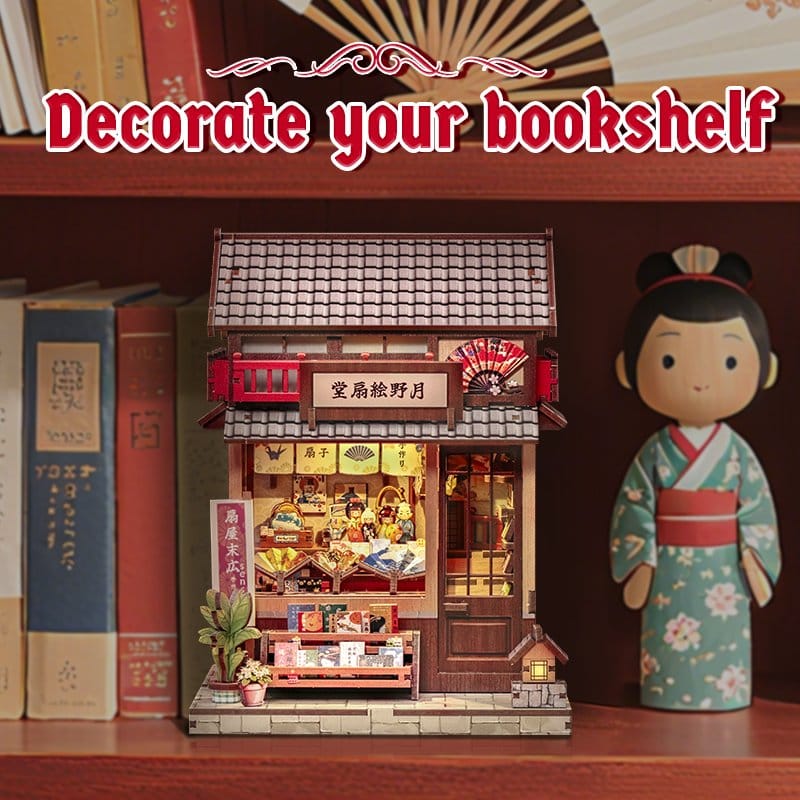 CuteBee Miniature House Model Kit Tsukino Eogi-dou 19 x 14 cm
