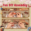 CuteBee Miniature House Model Kit Tsukino Eogi-dou 19 x 14 cm