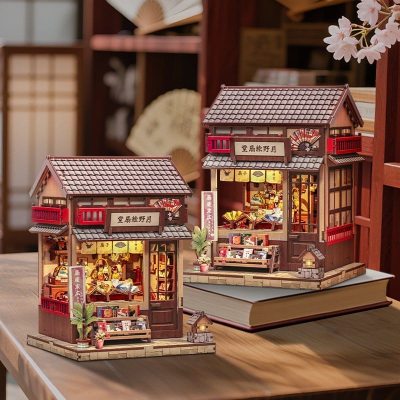 CuteBee Miniature House Model Kit Tsukino Eogi-dou 19 x 14 cm