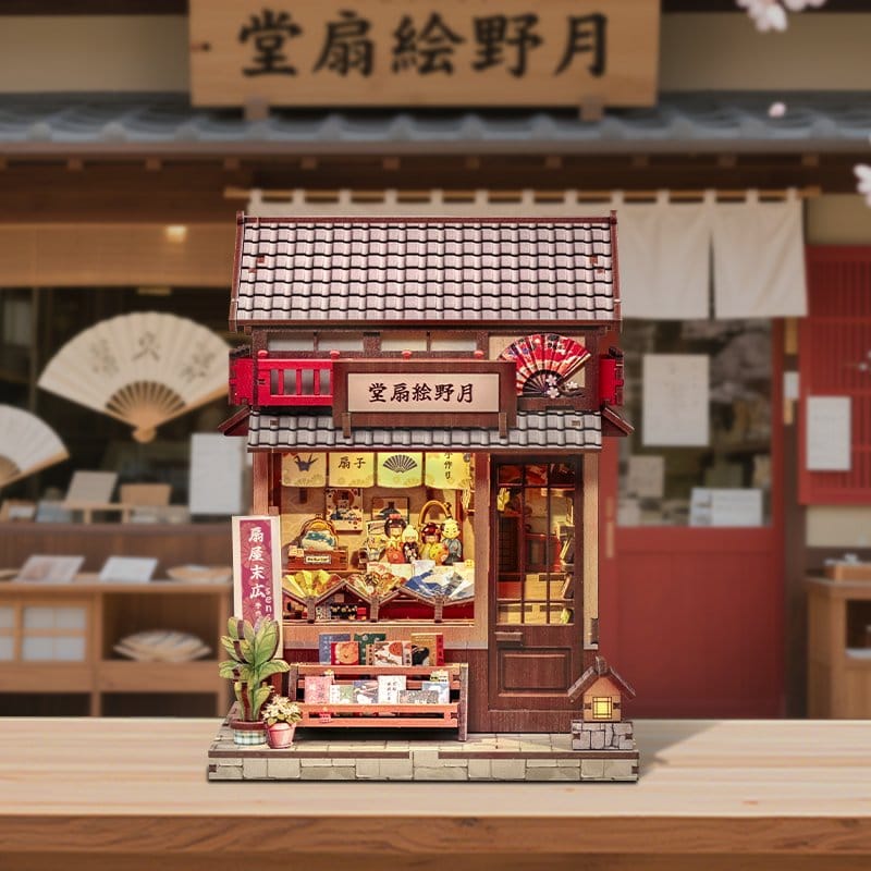 CuteBee Miniature House Model Kit Tsukino Eogi-dou 19 x 14 cm